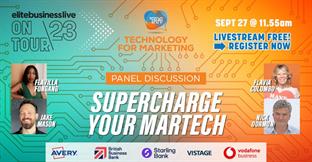 Elite Business Live at Technology for Marketing: Learn How to Supercharge your MarTech 