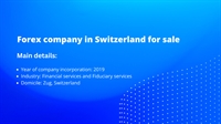 forex company switzerland - 1
