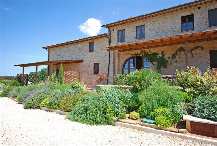 Buy a tuscan farm with 10 hectares of land in casole d'elsa
