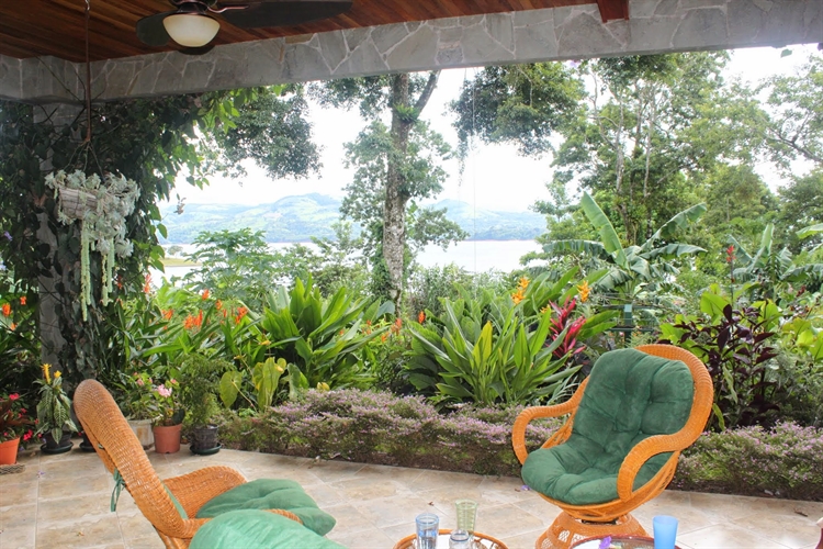 Buy a tropical acreage lakefront estate business in arenal