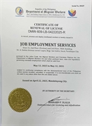 licensed recruitment agency for - 1
