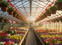 industrial potted plant flower - 1