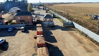 grain elevator with private - 3