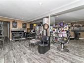 salon spa with building