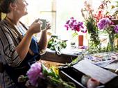 low rent florist shop