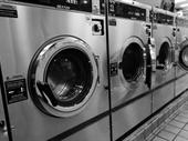 dry cleaners laundrette with