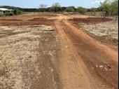 commercial lot with road
