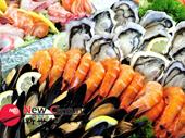 well-established seafood fish shop