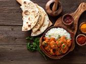 nicely fitted indian restaurant