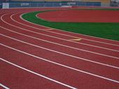 established track field construction