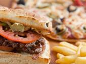popular sandwich pizza shop
