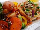 popular sandwich bar busy
