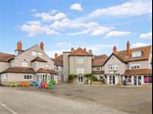 substantial hotel adjacent to
