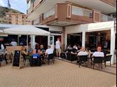 large sports bar on