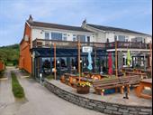 established beachside bar restaurant