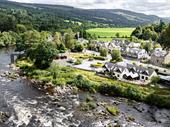 stunning riverside inn on