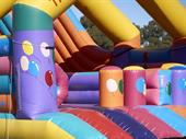 seasonal inflatable kids park