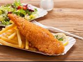 busy fish chips with