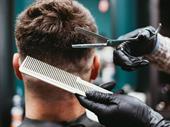 established barber shop with