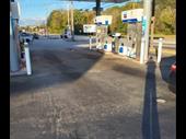 high traffic gas station