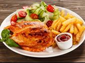 chicken salad bar take