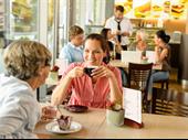 inviting cafe on a
