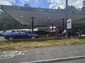 car sales garage with