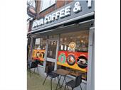 thriving coffee shop for