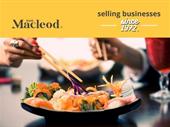 well set up sushi
