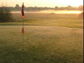 large-scale golf course landscape