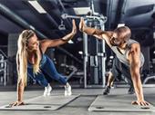 franchise gym with solid