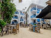 beachfront hotel with restaurant
