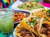 high traffic mexican restaurant