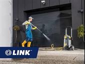 high pressure washing window