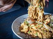 vibrant boston neighborhood restaurant