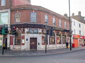 high street pub with