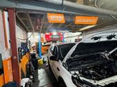 fully equipped mechanical garage
