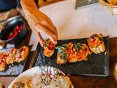 highly regarded restaurant with