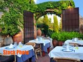 exclusive restaurant grounds on