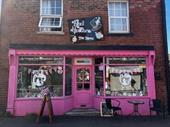 alice wonderland themed café