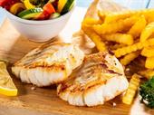 fish chips for sale