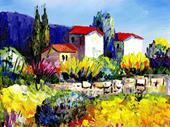 large museum quality oil