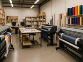 established print signage business