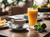 charming coffee juice shop