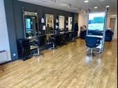 established attractive hair salon