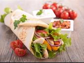 busy location kebab burger