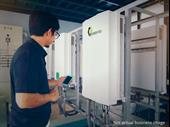solar battery startup for