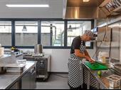licenced café training kitchen