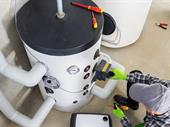 established hot water heating