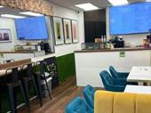 modern bubble tea shop